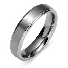 Handmade Wedding Band Male Ring Brushed USA size 5 to 15  Custom-Tailor Finger Ring healthy Metal Titanium Ring Men 2024 - buy cheap