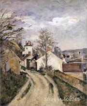 Famous Arts Reproduction La maison du docteur Gachet a Auvers Paul Cezanne Paintings High quality Hand painted 2024 - buy cheap