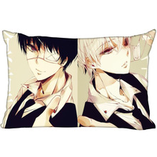 Custom Tokyo Ghouls Pillowcase Bedroom Home Office Decorative Pillow Cover Fabric Rectangle Zipper Pillow Cases 40x60CM,50X75CM 2024 - buy cheap