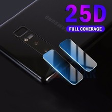 2PCS 25D Camera Lens Glass For Samsung Galaxy S8 S9 Plus Protective Tempered Glas Screen For Sumsung J4 J6 J8 J7 A8 2018 Film 2024 - buy cheap