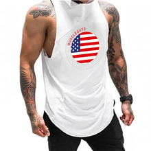 Muscleguys 2021 Mens Gyms Vest Hoodie Sweatshirts Fitness Clothing Bodybuilding Tank Top Men Cotton Mesh Sleeveless Shirt 2024 - buy cheap