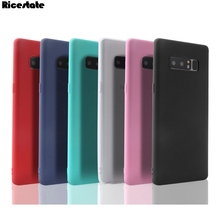 Capa de silicone para samsung galaxy note 8, capa fina ultra fina e macia de tpu para samsung note 8 2024 - compre barato