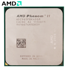 Четырехъядерный процессор AMD Phenom II X4 965, разъем AM3 125 Вт 3,4 ГГц 938-pin, процессор для настольного компьютера X4 965, разъем am3 2024 - купить недорого