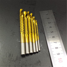 Titanium Coated HSS Woodworking Drill Bit Carpenter Hole Grooving Saw Drill Bit Cutting Slot Sawtooth Bit 2024 - buy cheap