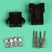 20 conjuntos sm2.54mm 4 P terminais automotive electrical conector do fio cabo de 4 pinos feminino masculino plug Kit para o carro de frete grátis 2024 - compre barato