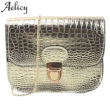 Aelicy Bag Female Fashion Small Shoulder Bag Famous Brand Luxury Handbags Female Bags Designer Crocodile Pattern Clutch  Bag D42 2024 - buy cheap