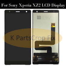 5.7 ''Para Sony Xperia XZ2 Display LCD Touch Screen Digitador Assembléia Completa Tela LCD de substituição Para Sony XZ2 2024 - compre barato