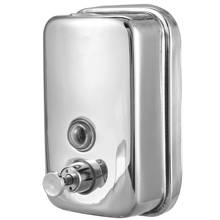 500ml Bathroom Stainless Steel Wall Mounted Lotion Pump Soap Shampoo Dispenser 2024 - buy cheap