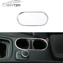 SRXTZM Center Console Water Cup Holder Frame Decoration Cover Trim For Mercedes Benz CLA C117 GLA X156 A class 2013-16 ABS Decal 2024 - buy cheap