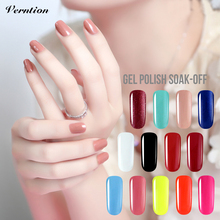 Verntion 29 colores Gel esmalte arte remojo de uñas de Gel de larga duración barniz luz Led de la suerte Gel laca Gel transparente esmalte de uñas 2024 - compra barato