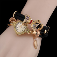 Women Watch Luxury Fashion Casual Watches Quartz Wristwatch Faxu Leather Quartz Watch zegarek damski reloj mujer H1 2024 - buy cheap