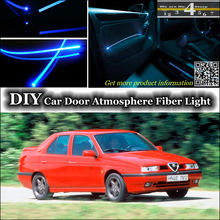 Luz de ambiente de afinación interior, banda de luces de fibra óptica para Alfa Romeo 33 155 AR, iluminación de Panel de puerta, reacondicionamiento interior 2024 - compra barato