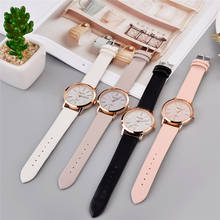YOLAKO Women's Casual Quartz Leather Band Starry Sky Watch Analog Wrist Watch Quartz wristwatch watches 0409 2024 - buy cheap