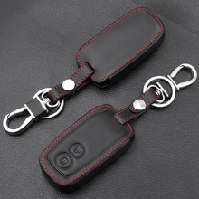 2 botão de couro do carro remoto chave fob escudo capa caso para suzuki swift grand vitara sx4 scorss XL-7 pele titular protetor 2024 - compre barato