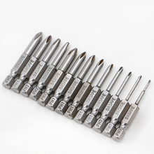 13 Pcs/set 1/4" 50mm PH00-PH2 Phillips Screwdriver Bits S2 Alloy Steel Electric Drill Cross Screw-driver Head Power Driver Tools 2024 - buy cheap