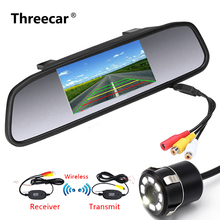 Newest 4.3 Inch TFT LCD Car Rear View Mirror Monitor for Backup Camera CCD Video Auto Parking Assistance Reversing Car-styling 2024 - buy cheap