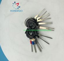 11 Uds herramientas de extracción de Terminal auto cableado eléctrico de crimpado conector kit Extractor de clavijas Reparación de herramienta de mano macho clave 2024 - compra barato