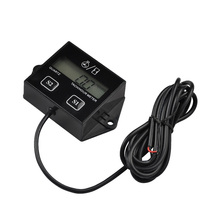 Free Shipping! Digital Resettable Petrol Engine Hour Meter Tachometer For Jet Ski,Lawn Mower,Motorcycle,ATV,Boat,Generator 2024 - buy cheap