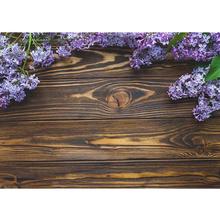 Brown Wooden Board Flowers Photography Backdrops Photocall Vinyl Background for Photo Studio Baby Perfume Cream Photo Shootings 2024 - buy cheap