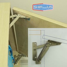 SHIP FROM US Kitchen Cabinet Door Lift Up Support Spring Hinge Door Stay 2024 - buy cheap
