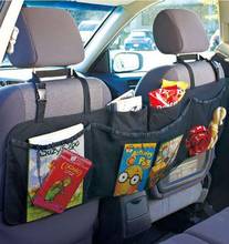 Auto Seat Back Storage Organizer Accessories Large space Car Storage Bag Mesh Car Trunk Organizer Car Back Foldable Luggage Bag 2024 - buy cheap