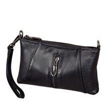 Genuine Leather Clutch Bag Women's Handbags Fashion Shoulder Bag Female Party Clutch Purse Luxury Crossbody Bags Phone Pouch 2024 - buy cheap