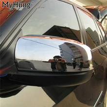 Chrome Car Side Mirror Cover Rearview Mirror Cover Trim For BMW X5 E70 AND 2009 To 2012 X6 E71 E72 Car Styling 2pcs 2024 - buy cheap