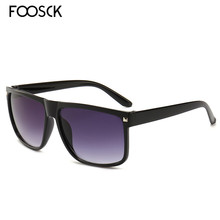 FOOSCK-gafas de sol de Estilo Vintage para mujer, anteojos de sol femeninos con montura grande, estilo Ojo de gato, UV400 2024 - compra barato