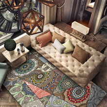 Modern Geometric National style Carpets For Living Room Bedroom Large Area Rugs Nordic Home Bedside Blanket Study Room Soft Rug 2024 - buy cheap