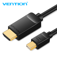 Кабель HDMI Vention Thunderbolt Mini DP к HDMI, кабель Mini Displayport к HDMI, компьютерный ТВ адаптер для ПК Macbook HDTV проектора 1080P 2024 - купить недорого