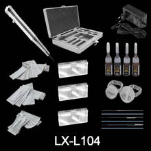 Digital Tattoo Machine Kit Permanent Makeup Eyebrow Lip Liner Microblading with Tattoo Needle Tips Inks Ring Cup Set Supply Kit 2024 - buy cheap