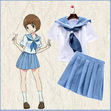 Mako Mankanshoku Cosplay Costumes Anime Kill La Kill Women Cosplay Set Free Shipping (Top + Skirt) 2024 - buy cheap