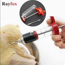 Kitchen Fruit Vegetable Tool Needles Spice Syringe Marinade Injector Flavor Syringe Cooking Meat Poultry Turkey Chicken BBQ Tool 2024 - buy cheap