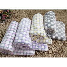 3 Sizes Cute Warm Pet Bed Mats Cover Towel Cat Dog Floral Fleece Soft Dot Blanket for Small Medium Large dogs Puppy Pet Supplies 2024 - buy cheap