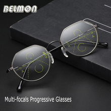 Belmon-gafas de lectura progresivas multifocales para hombre y mujer, lentes de dioptría para presbicia, + 1,0 + 1,5 + 2,0 + 2,5 + 3,0 RS794 2024 - compra barato