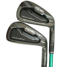 Новые клюшки для гольфа HONMA TW737P, клюшки для гольфа 4-9 10, мягкие железная клюшка R или S, графитовый Вал, бесплатная доставка 2024 - купить недорого
