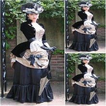 On sale SC-1184 Victorian Gothic/Civil War Southern Belle Ball Gown Dress Halloween Theater Edwardian dresses Sz US 6-26 XS-6XL 2024 - buy cheap