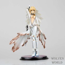 22CM Figma Action Figure Toy Anime Brinquedos Fate Stay Night Saber Lily the Sword of Victory Action Figures PVC Good QualityToy 2024 - buy cheap