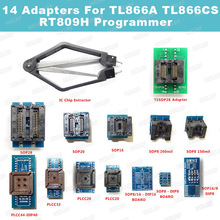 Original New 14 PCS Universal Adapter Socket+ IC Extractor for Programmer TL866A TL866CS EZP2010 G540  TNM5000  Free ship 2024 - buy cheap