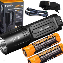 FENIX TK35 UE 2018 3200 Lumen LED USB rechargeable Tactical Flashlight with 2 X 3500mAh battery,holster 2024 - buy cheap