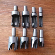 8 pcs madeira Plug ferramenta de corte cortador de broca hetero e madeira 6 mm - 16 mm 2024 - compre barato
