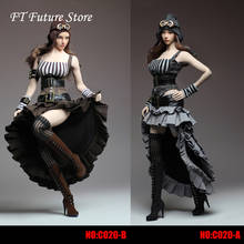 1/6 Scale Girl Figure Clothes C020 Female Steam Punk Style dress Suit Models for 12 inches Action Figure In stock 2024 - buy cheap