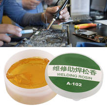Solder Paste Flux Rosin Yellow Practical Solid Rosin Paste Repair Mechanic Cream Solder Welding Tool Durable Repair 2024 - buy cheap