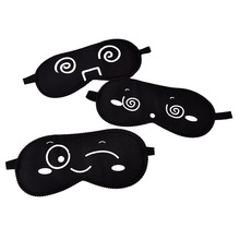 1pc Black Mask Bandage On Eyes Sleeping Eye Mask Eye Shade Travel Sleep Mask 2024 - buy cheap