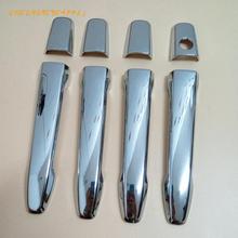 Para ABS Chrome Door Handle Cover FOR 2010-2013 Mitsubishi Lancer Lancer X  Lancer EvoCar styling 2024 - buy cheap