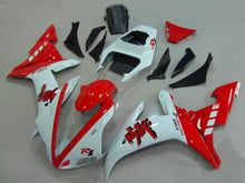 Kit de carenado de motocicleta, juego de carenados para YAMAHA YZFR1 02 03 YZF R1 2002 2003 YZFR1000 yzfr1 02 ABS, color blanco y rojo, 7 regalos YD31 2024 - compra barato