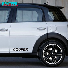 Adesivo listras laterais para mini cooper one s countryman r60 paceman r61 f55 f56 r56 r50 r53 2024 - compre barato