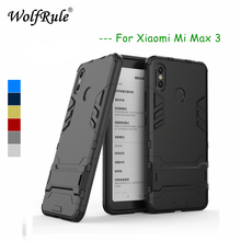 For Xiaomi Mi Max 3 Case For Mi Max 3 Cover Rubber + Hard Plastic Kickstand Back Case For Xiaomi Xiomi Mi Max 3 Phone Capa 6.9" 2024 - buy cheap