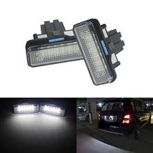 ANGRONG 2X LED Licence Number Plate Light For Mercedes C E CLS SLK Class S203 R171 C219 W211 2024 - buy cheap