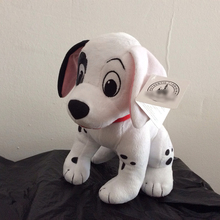 Free Shipping 28cm Cartoon 101 Dalmatians Dog Stuffed Animal Plush toy boy Soft doll for kids gift 2024 - buy cheap